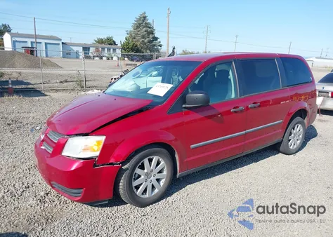 2008 Dodge Grand Caravan Se z USA, uszkodzony, nr VIN 2D8HN44H28R603417